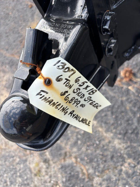 6.5x18 Skidsteer Trailer - 6 Ton